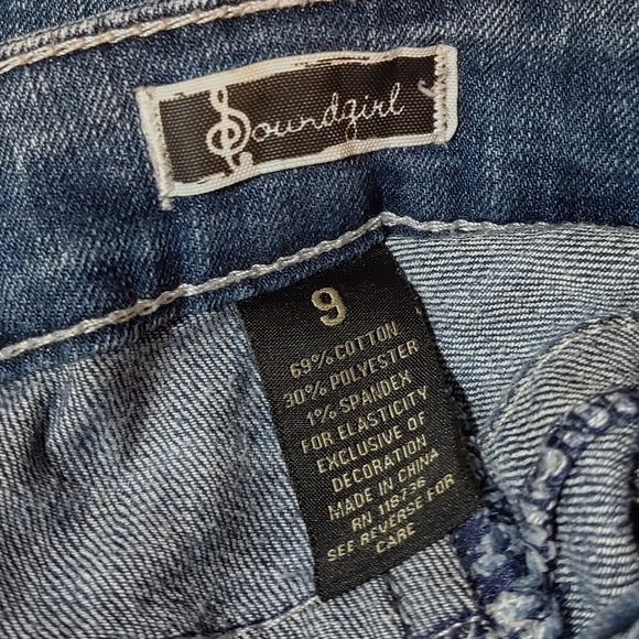 Soundgirl Bootcut Jeans Size 9 | Casual Western Rodeo Cowgirl Denim Fall Outdoor - Picture 5 of 8